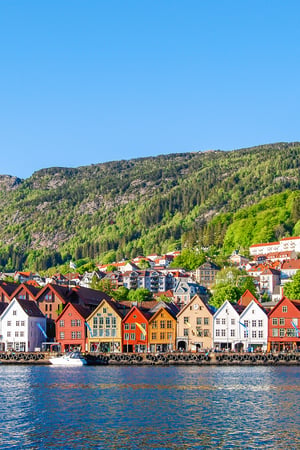 bergen is a popular stop on a baltic cruise