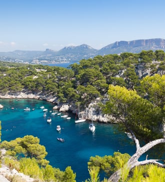 Calanques of Port Pin, Cassis, France