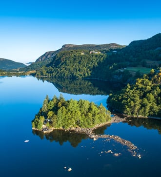 Lake near Sandnes, Norway