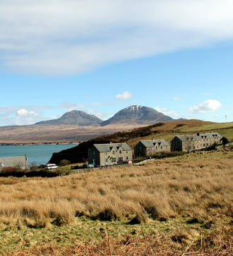 View of Jura from Bunnahabhain, Islay