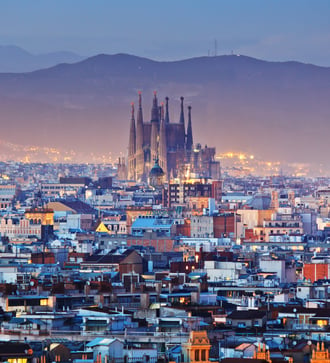 View of La Sagrada Familia, Barcelona