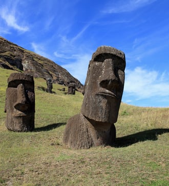 Moai statues, Easter Island