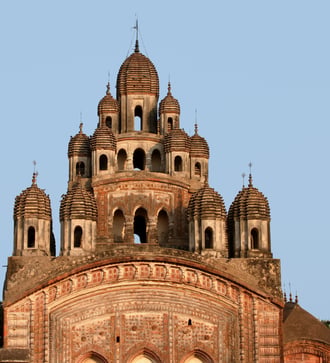 Temples in Kalna, India