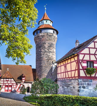 Nuremberg castle, Germany