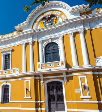 City Hall in Santa Marta, Colombia
