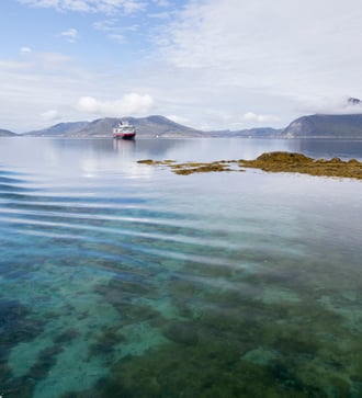 Sailing near Qaqortoq, Greenland