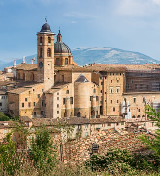 Castle in Urbino, Italy