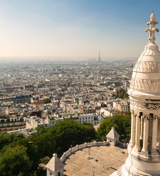 View of Paris from the Sacré Coeur