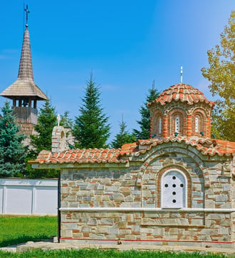 Monastery in Giurgiu, Romania