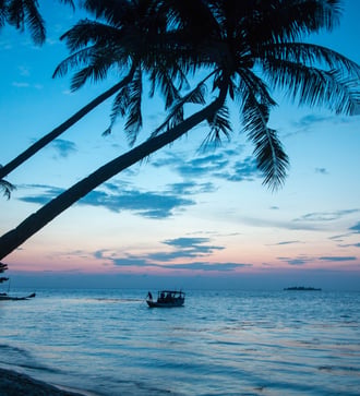 Sunset over Karimunjawa, Indonesia