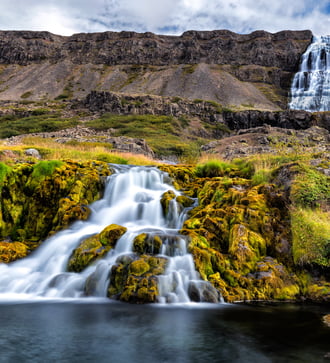 Dynjandi waterfall, Iceland