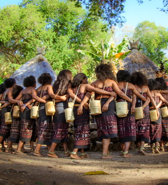 Takpala village, Alor, Indonesia