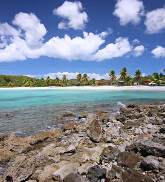 Caracas beach, Vieques island, Puerto Rico