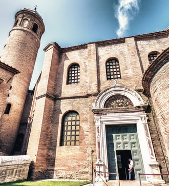 San Vitale cathedral in Ravenna, Italy
