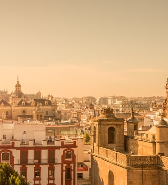Seville skyline, Spain