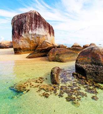 Batu Belayar island, Belitung, Indonesia