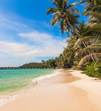 Beach on Ko Kood, Thailand