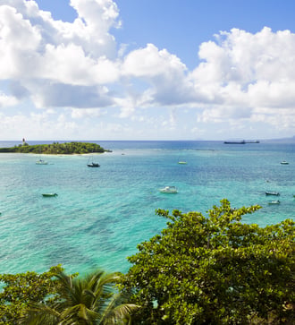 View from Le Gosier, Guadeloupe