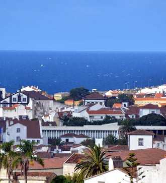 Skyline of Ponta Delgada, Azores