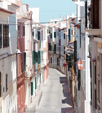 Streets of Mahon, Menorca