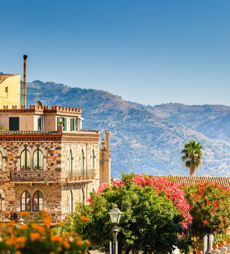 Architecture in Taormina, Sicily