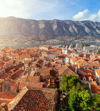 View of Kotor from Mount Lovcen