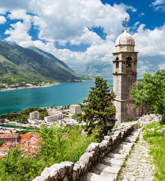 View over the old town, Kotor