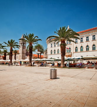 The UNESCO World Heritage Site of Trogir, Croatia
