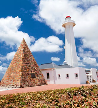 Lighthouse in Port Elizabeth, South Africa