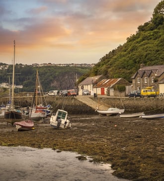 Fishguard in Pembrokeshire, Wales
