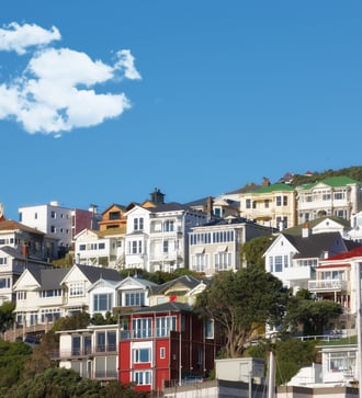 Houses in Wellington, New Zealand