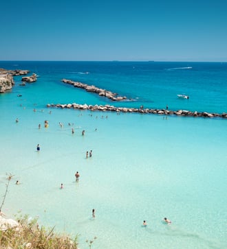 Otranto beach, Italy