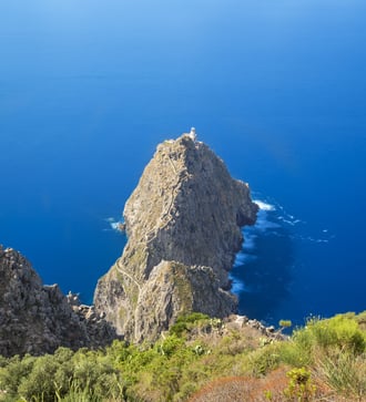 Lighthouse in Ponza, Italy