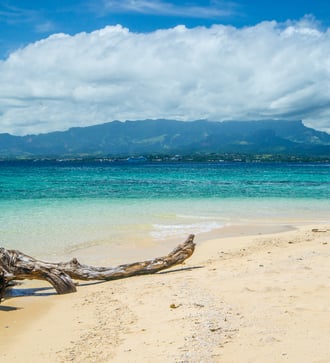 Desert island off the coast of Lautoka, Fiji
