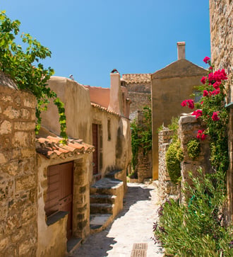 Streets of Monemvasia, Greece
