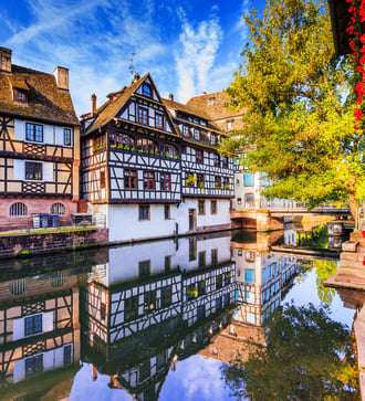 Half-timbered houses in Petite France, Strasbourg