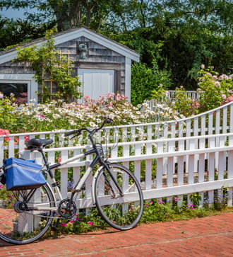 Boat house in Martha's Vineyard, USA