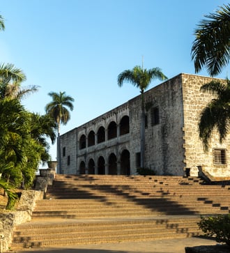 Alcazar de Colón in Santo Domingo, Dominican Republic