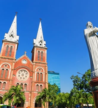 Notre Dame cathedral, Ho Chi Minh City