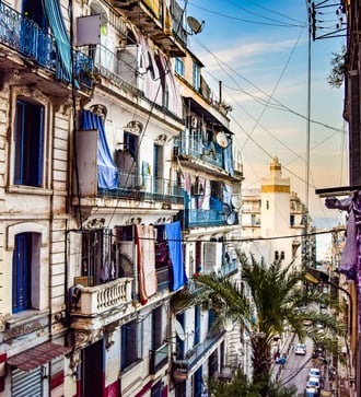 Streets in Algiers, Algeria