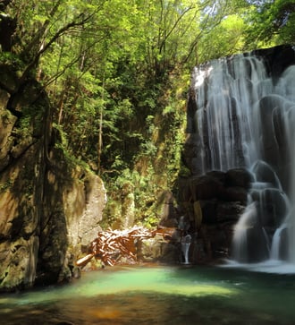 Waterfall near Shingu, Japan