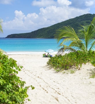 Flamenco beach, Isla Culebra, Puerto Rico