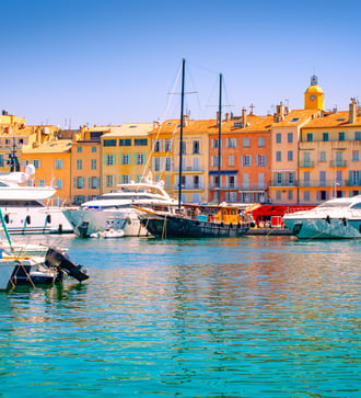 Saint Tropez harbour, France