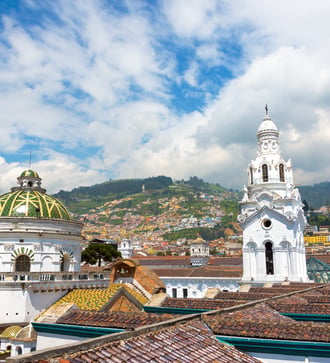 Quito cathedral, Ecuador