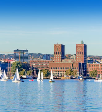Oslo harbour, Norway
