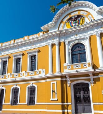 City Hall in Santa Marta, Colombia