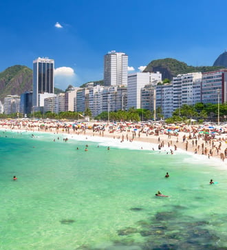 Copacabana beach, Rio de Janeiro