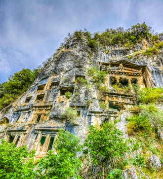 Tombs of Telmessos, Fethiye, Turkey