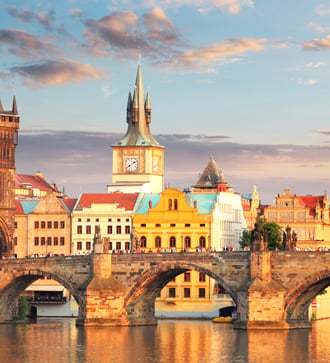 Charles Bridge in Prague, Czech Republic