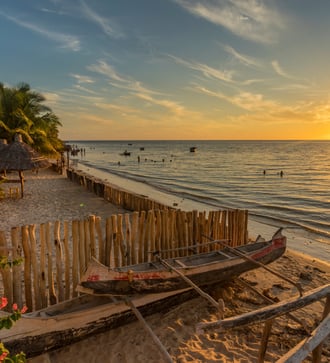 Beach near Tulear, Madagascar